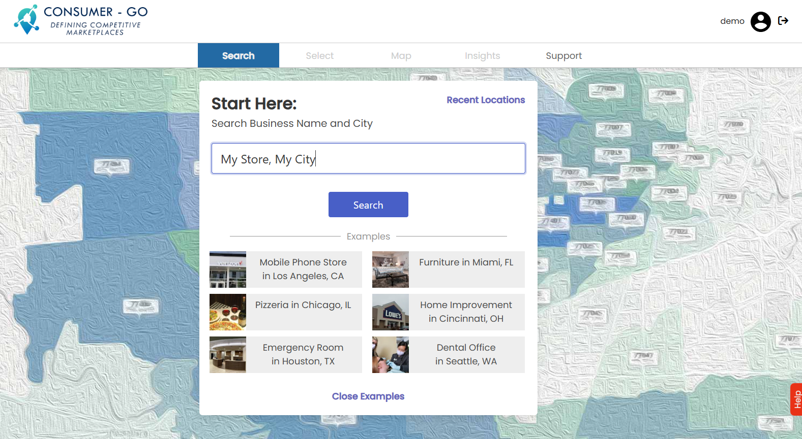 Dashboard interface showing unified customer data and audience insights
